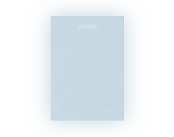 PE taška s průhmatem 620*510/0,060 bílá (1 ks)