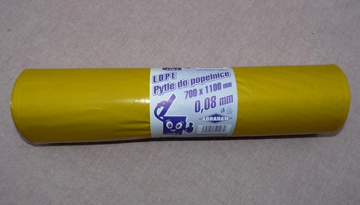 PE pytel 700x1100/0,08 á 15 ks