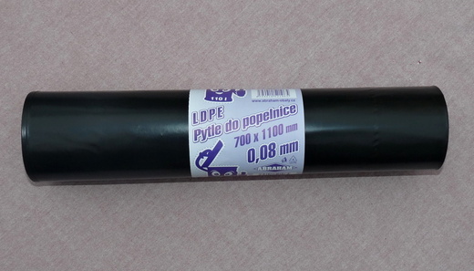 PE pytel 700x1100/0,08 á 15 ks