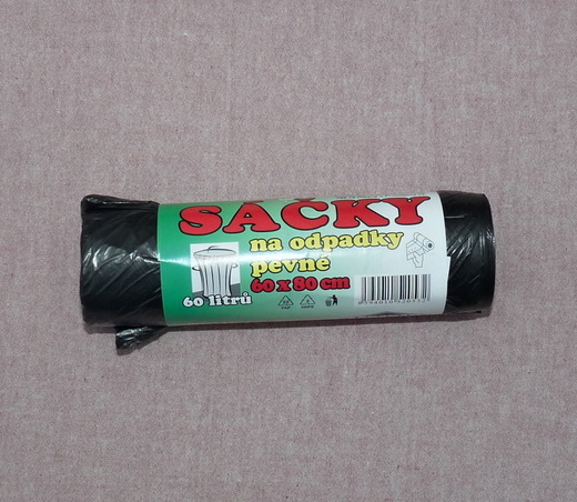 Mi sáčky 60x80/0,009 černý á 20 ks