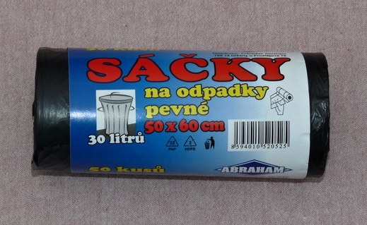 Mi sáčky 50x60/0,008 černý á 50 ks