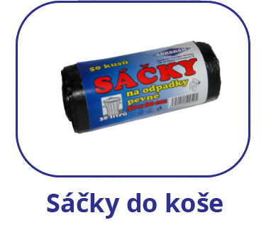 HDPE(Mi) a LDPE(PE) sáčky do odpadkových košů